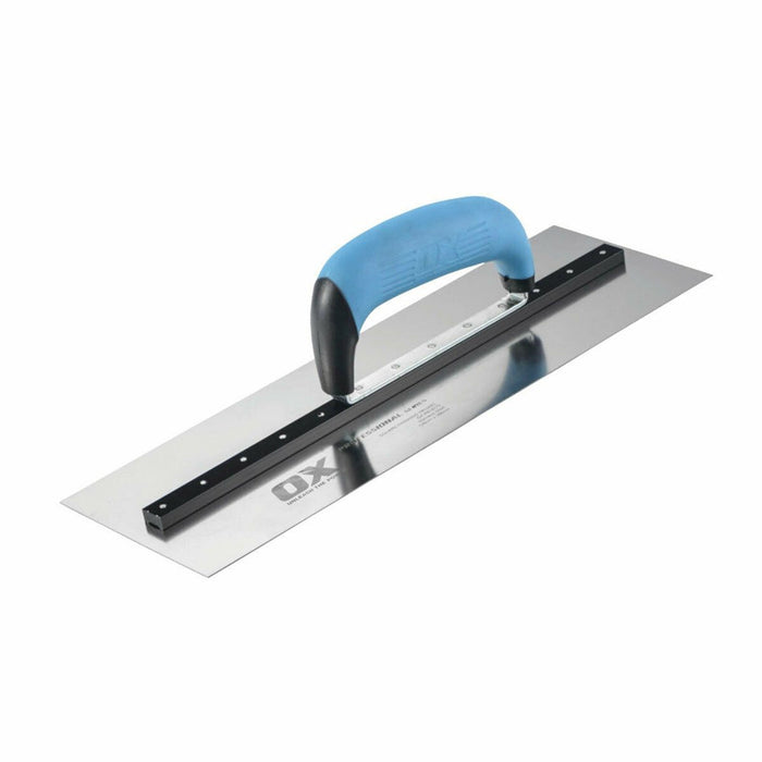 OX Professional 120 x 356mm S/S Square Finishing Trowel