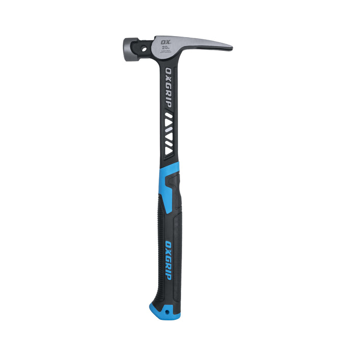 OX Pro Ultrastrike Framing Hammer Smooth Face Straight Claw