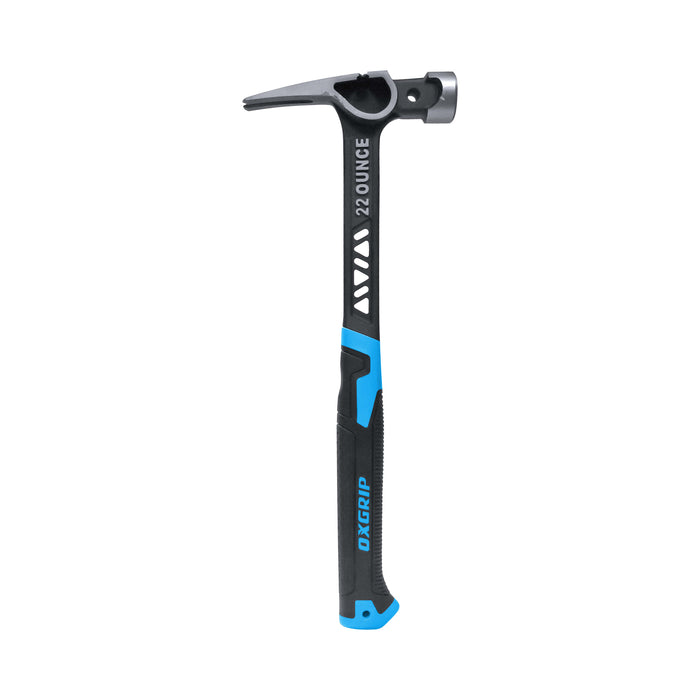 OX Pro Ultrastrike Framing Hammer Smooth Face Straight Claw