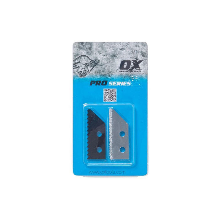 OX Pro Grout Remover Replacement Blades 2 Pack - 50mm / 2in