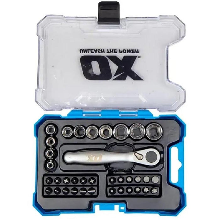 OX Tools Professional 37pc Mini Socket / Driver Set OX-P420437