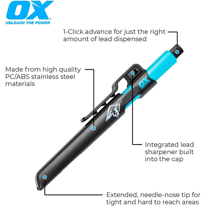 OX Tools Tuff Carbon Marking Pencil Value Pack OX-P503210