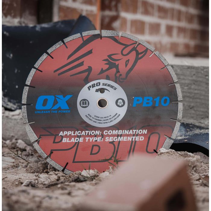 OX Professional PB10 Segmented Diamond Blade - Combination