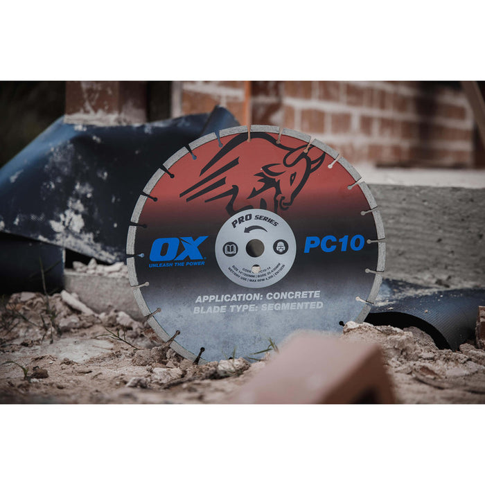 OX Pro PC10 Segmented Diamond Blade