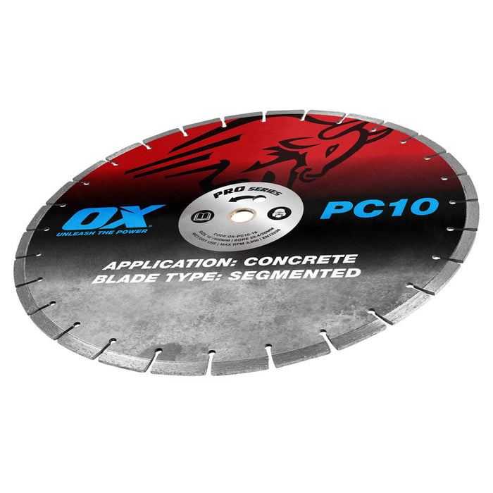 OX Pro PC10 Segmented Diamond Blade