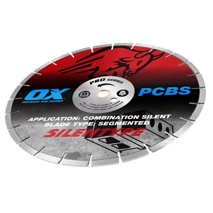 OX Professional PCBS Silent Diamond Blade - 50/50 Combination