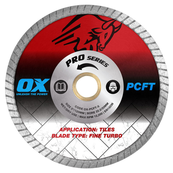 OX Pro Fine Turbo Diamond Blade