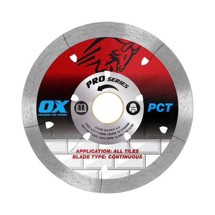 OX Professional Tiling Diamond Blade