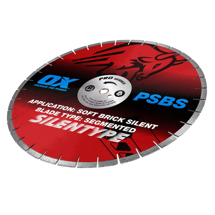 OX Professional PSBS Silent Diamond Blade - Soft Brick