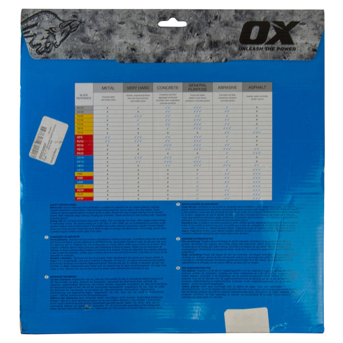 OX Premium Turbo Segmented Blade Abrasive