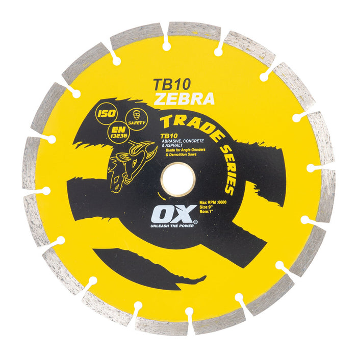 OX Trade Segmented Abrasive Diamond Blade