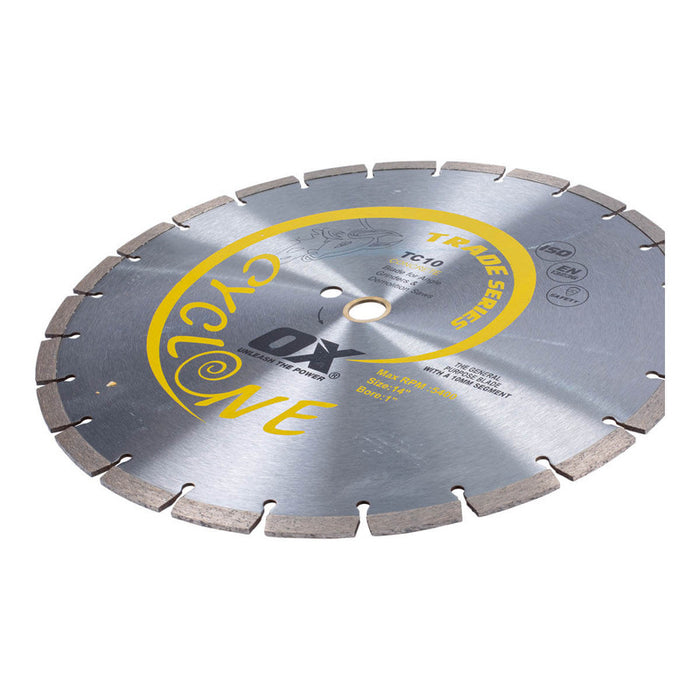 OX Premium Turbo Segmented Blade For Concrete/General Purpose