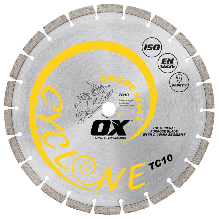 OX Premium Turbo Segmented Blade For Concrete/General Purpose