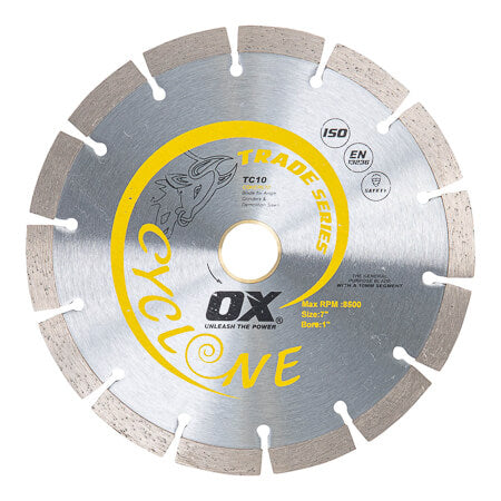 OX Premium Turbo Segmented Blade For Concrete/General Purpose