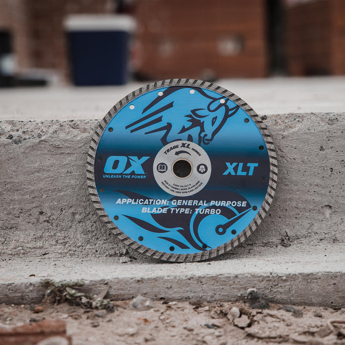 OX Trade XL Turbo Diamond Blade - General Purpose