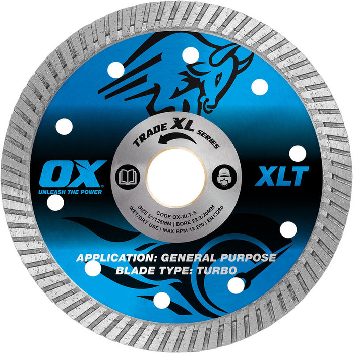 OX Trade XL Turbo Diamond Blade - General Purpose