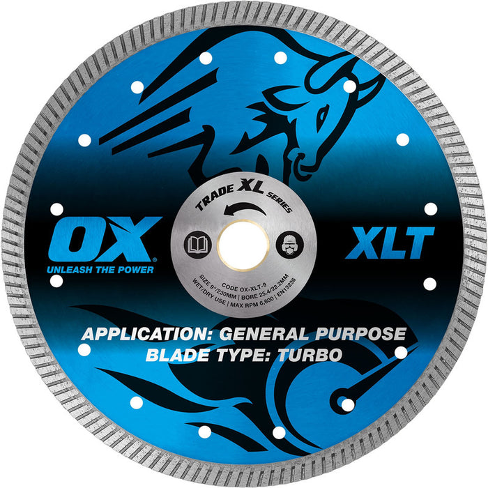 OX Trade XL Turbo Diamond Blade - General Purpose