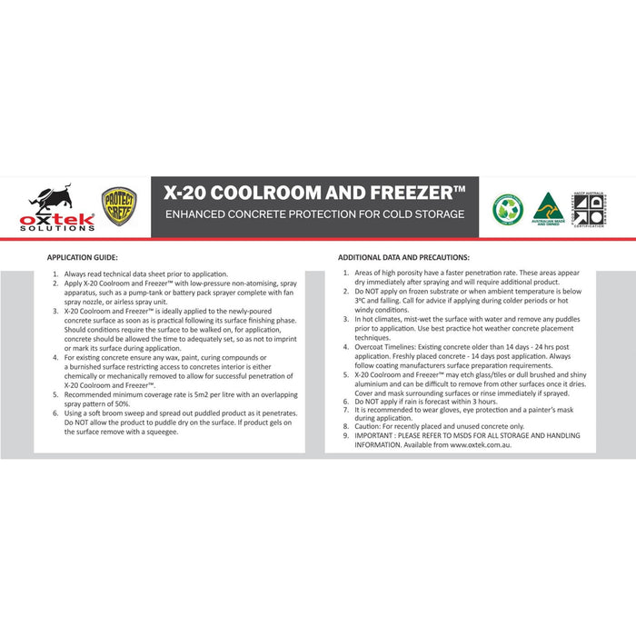 Oxtek Coolroom & Freezer 15 Litre X-20-15