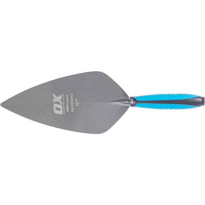 OX Professional Brick Trowel London Duragrip Handle 302mm