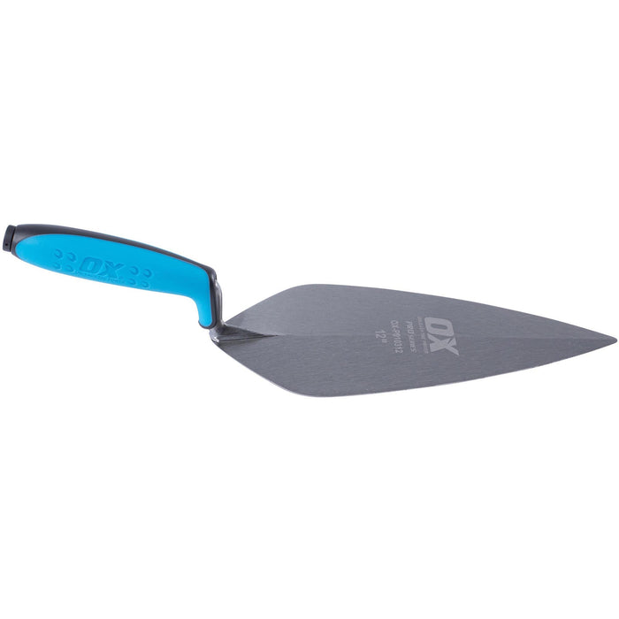 OX Professional Brick Trowel London Duragrip Handle 302mm