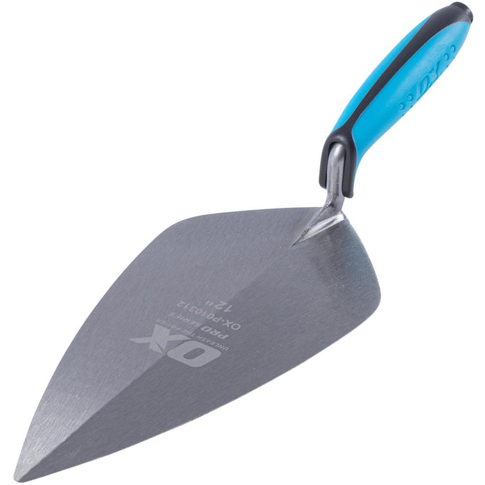 OX Professional Brick Trowel London Duragrip Handle 302mm