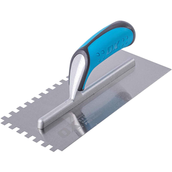 OX Tools Professional 8x8 Notch Trowel OX-P013408