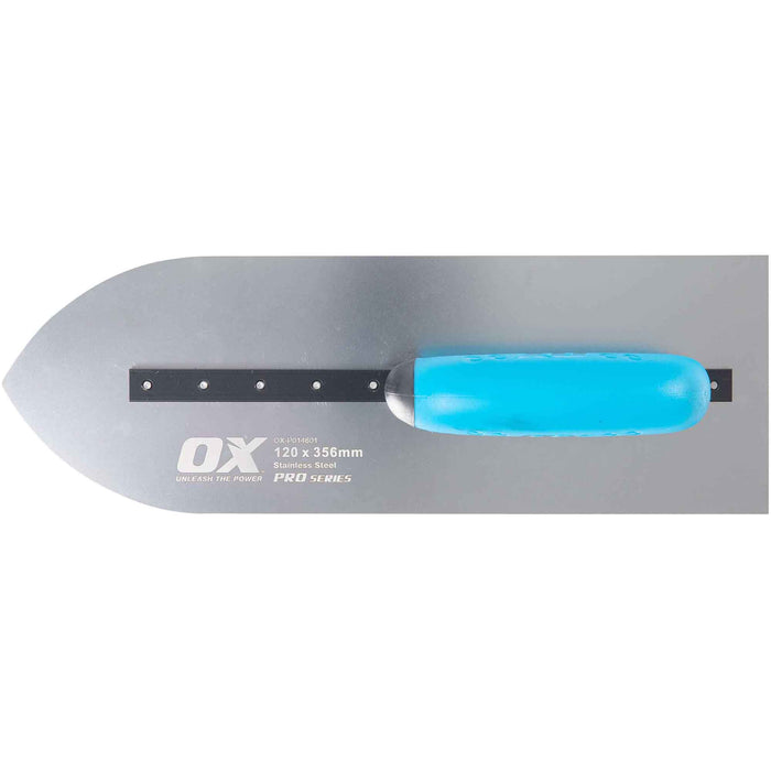 OX Professional S/S Pointed Finishing Trowel