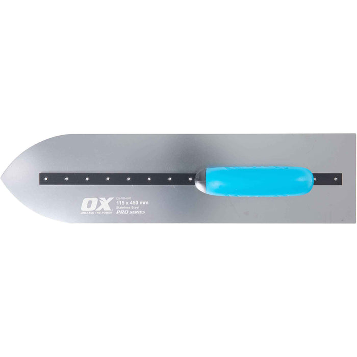 OX Professional S/S Pointed Finishing Trowel