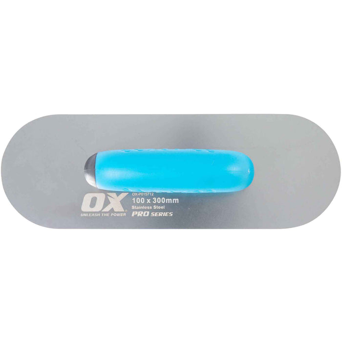 OX Professional S/S Pool Trowel, Flexible