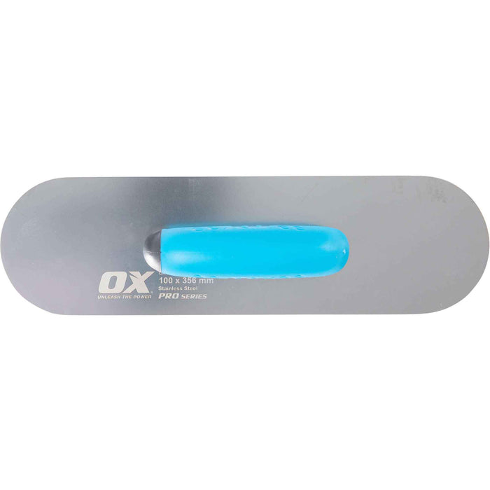 OX Professional S/S Pool Trowel, Flexible