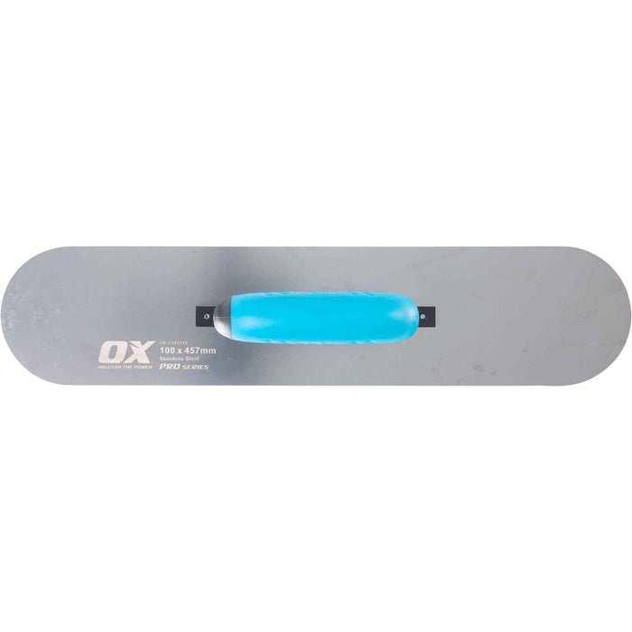 OX Professional S/S Pool Trowel, Flexible