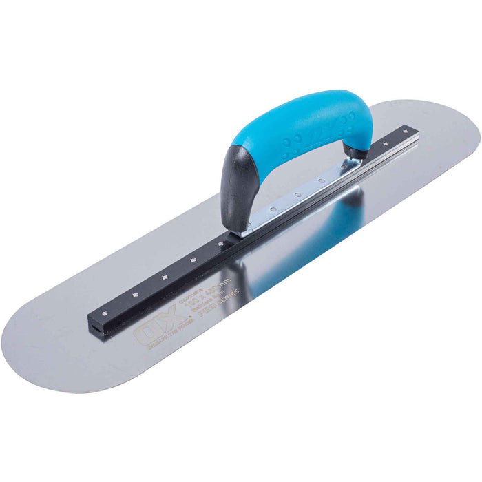 OX Professional 100 x 450mm S/S Pool Trowel, Rigid