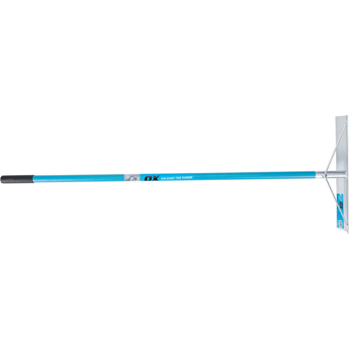 OX Professional Aluminium Concrete Rake, Without Hook