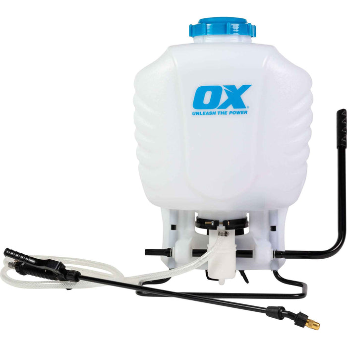 OX Pro 15L Manual Backpack Sprayer with Viton Seals OX-P044715