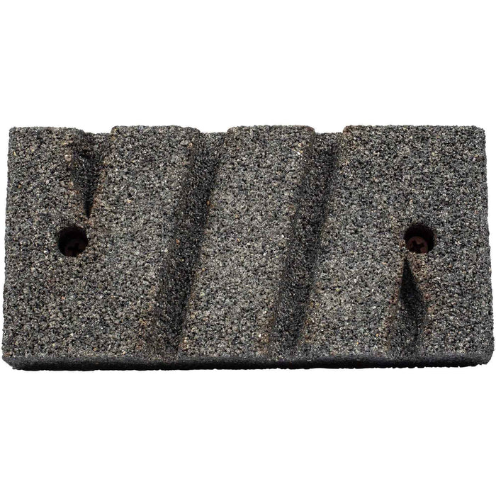 OX Fluted Rub Brick with Handle 20 Grit