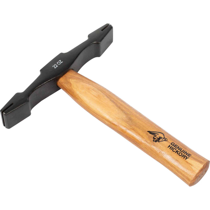 OX Professional 22oz Double Ended Scutch Hammer-wooden hdl