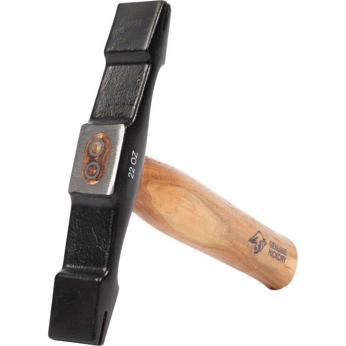 OX Professional 22oz Double Ended Scutch Hammer-wooden hdl