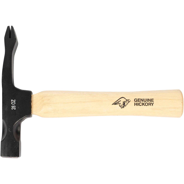 OX Professional 28oz Single Ended Scutch Hammer-wooden hdl