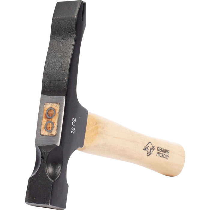 OX Professional 28oz Single Ended Scutch Hammer-wooden hdl