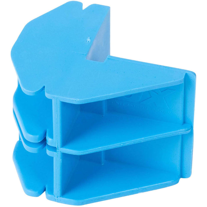 OX Professional Rubberised Plastic Line Block - Pair (2)