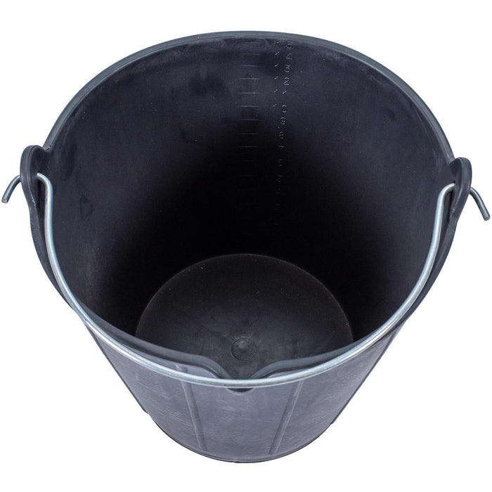 OX Rubber Bucket with Pouring Lip 15 Litre