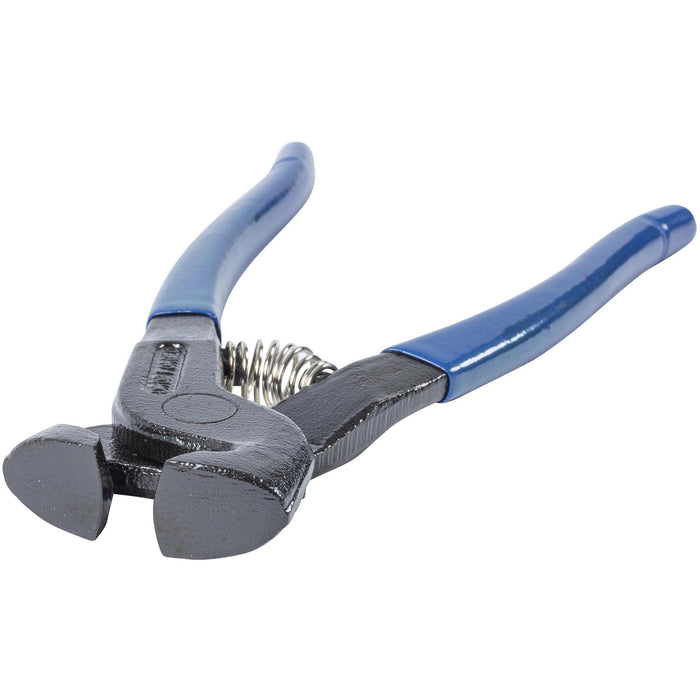 OX Pro 200mm Straight Set Tile Nipper - Two Curved