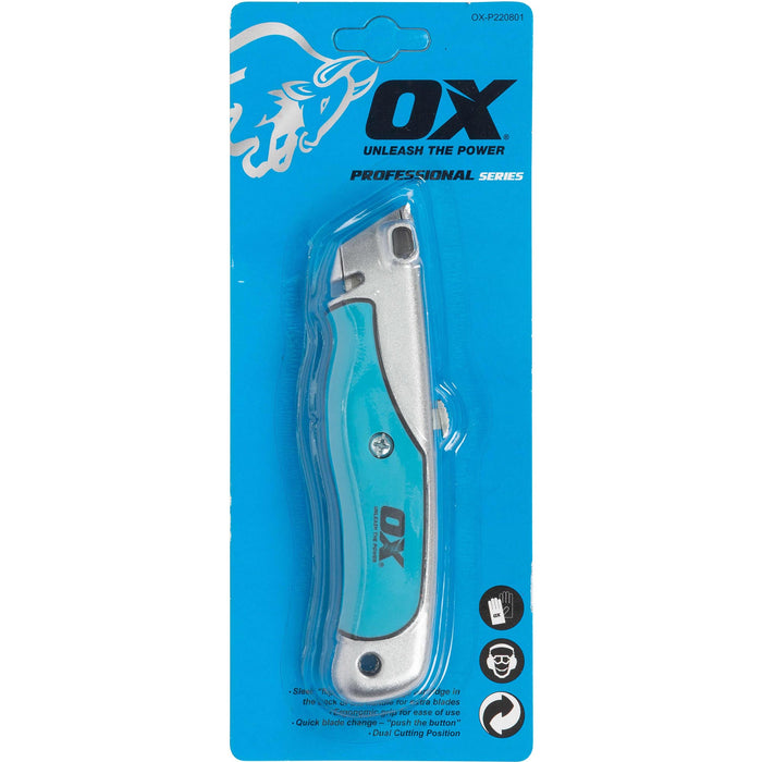 OX Professional Soft Grip Utility Knife