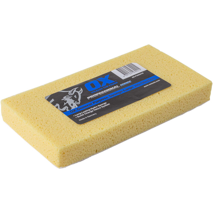 OX Professional 150x300mm Velcro Slotted Hydro Sponge