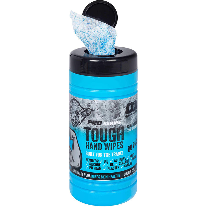 OX Tough Hand Wipes - 80 Sheets OX-P350580