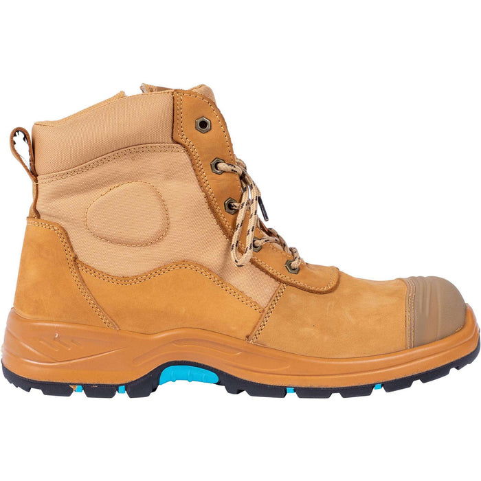 OX Nubuck Zipper Boot Size 7 OX-P483307