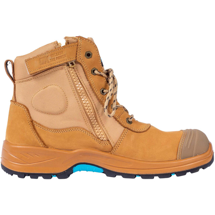 OX Nubuck Zipper Boot Size 7 OX-P483307