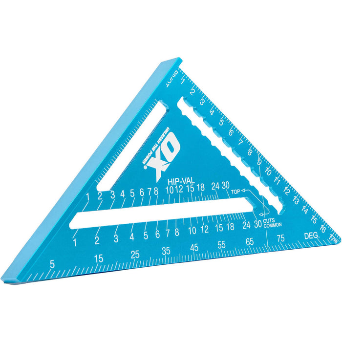 OX Tools Professional 12-Inch / 300mm Aluminium Rafter Square OX-P506530