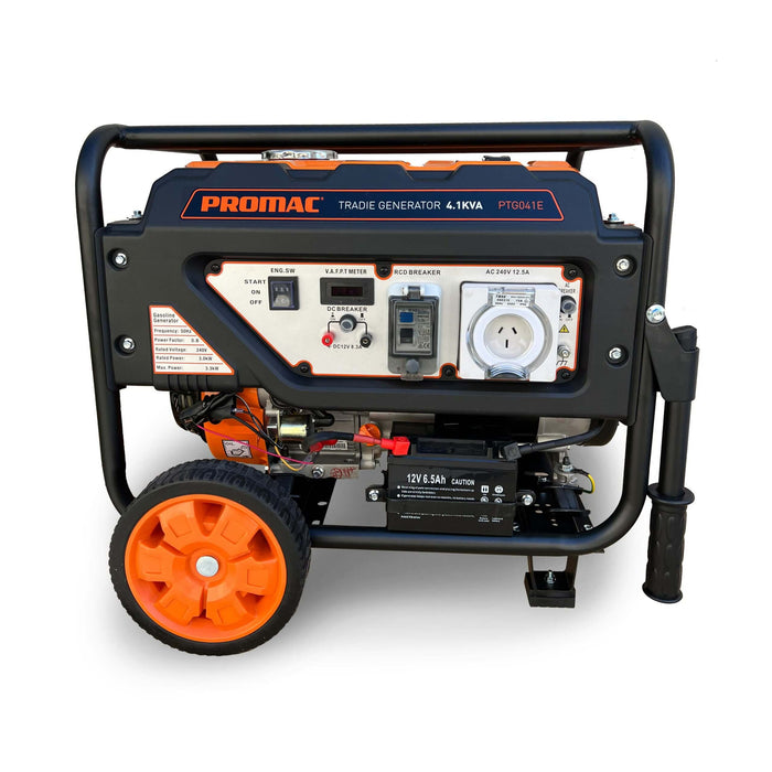 Promac 4.1KVA, 223CC Macht Engine Tradie Generator PTG041E