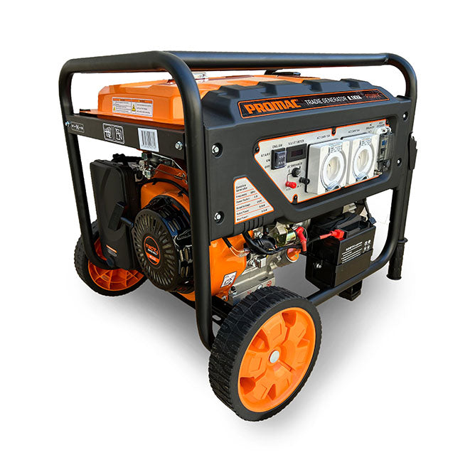 Promac 8.1kva Electric Start Tradie Generator with 420cc Engine PTG081E